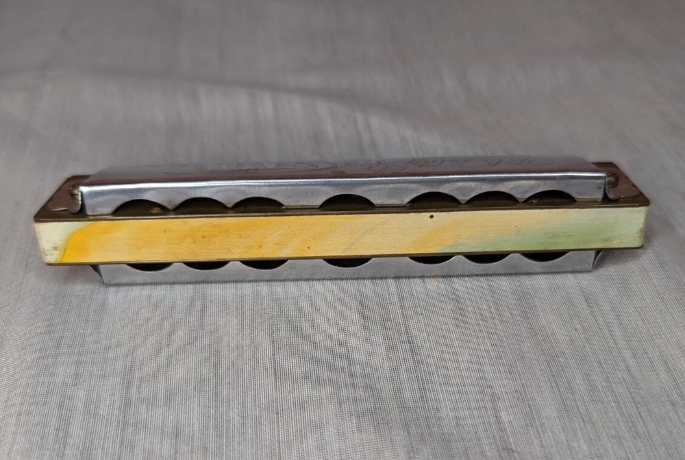 Blessing Harmonica 1970s - Silver