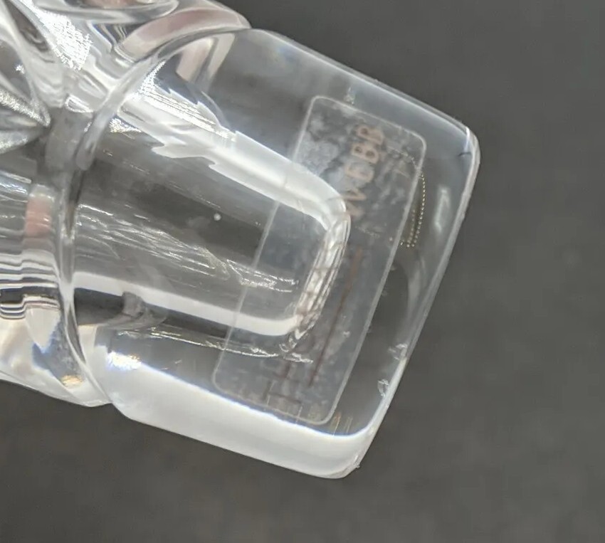 THOMAS WEBB CUT CRYSTAL GLASS PERFUME/SCENT BOTTLE