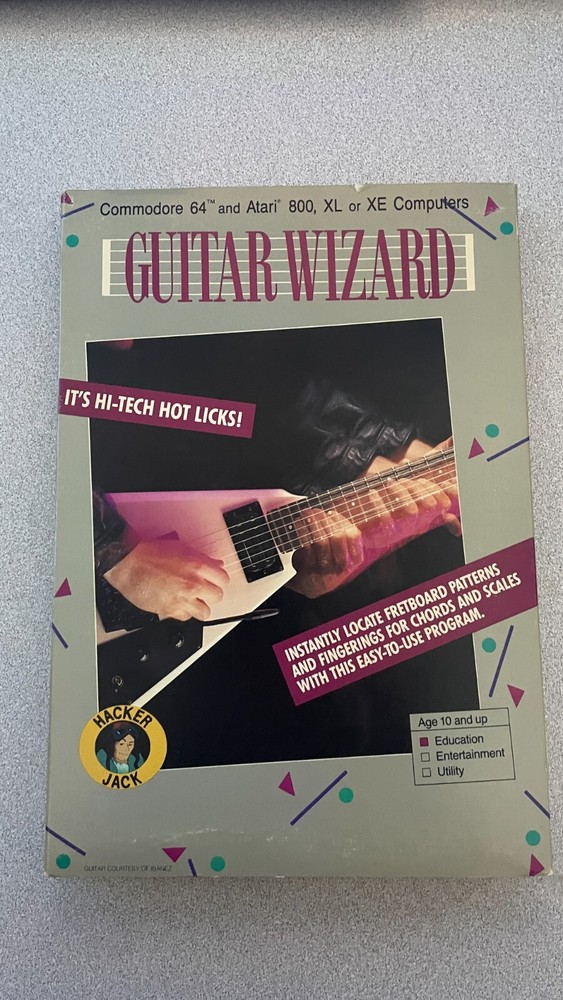 Guitar Wizard - Atari 8-bit & Commodore 64
