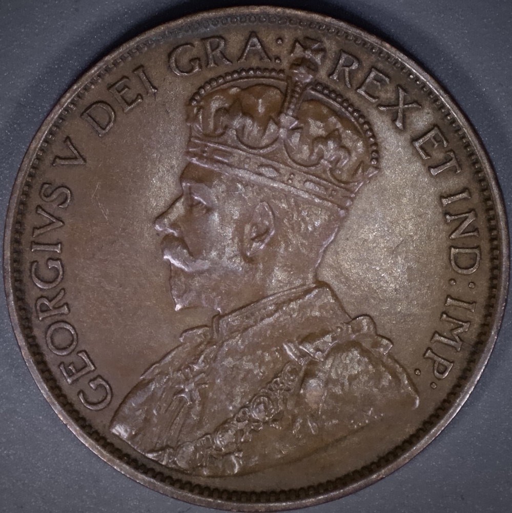 1912 Canada Large Cent AU