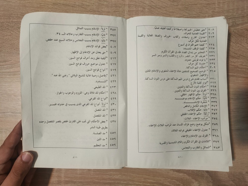 1999 Islamic Quran البيان فى كيفية قراءة القرآن القران برواية حفص عن عاصم 📚