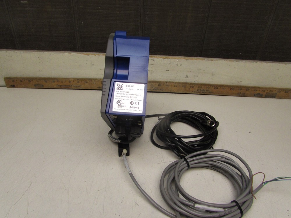 DATALOGIC CBX500 , NETWORK CONNECTION BOX , W/ CABLES, GOOD TAKEOUT MAKE OFFER!