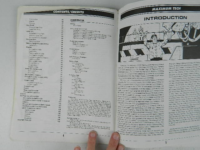 Battletech Maximum Tech FASA 1700