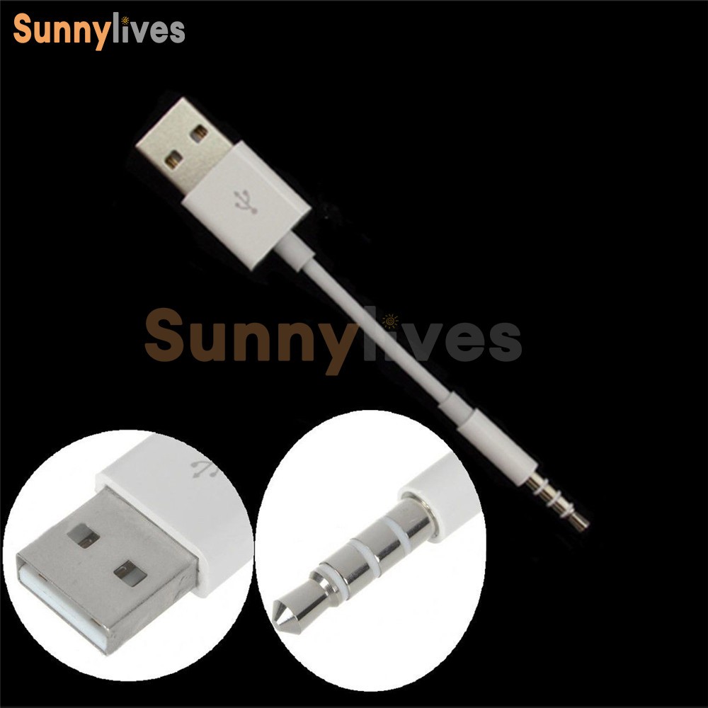 USB Charger Data Sync Cable For Apple iPod Shuffle 1st 2nd Generation 11cm