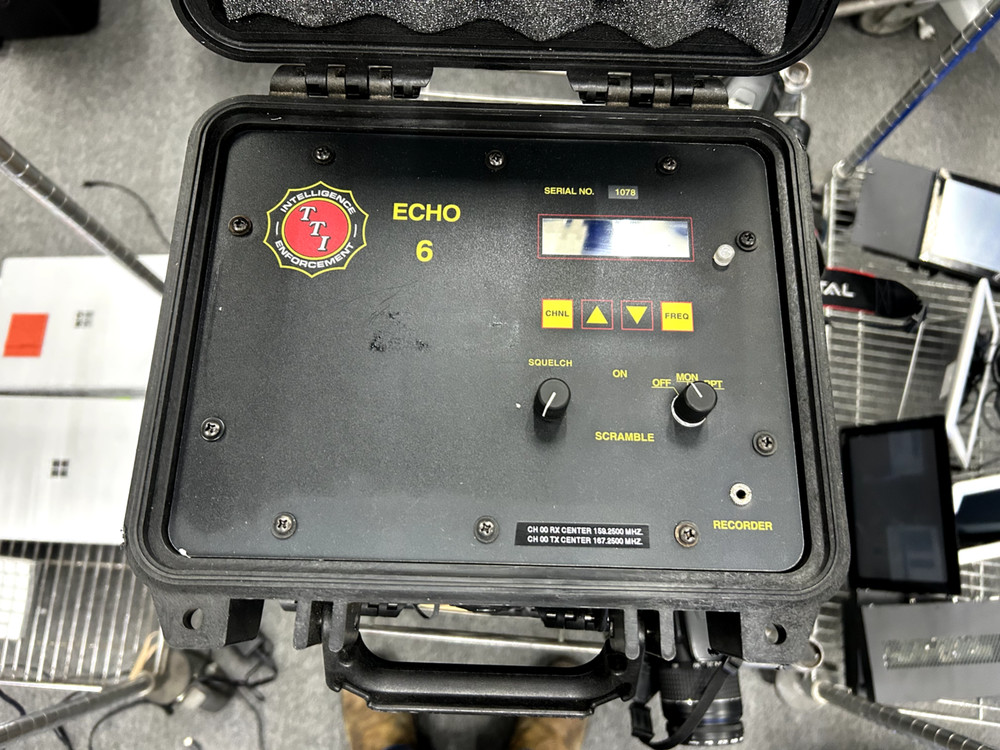 Tactical Technologies TTI ECHO-6 Surveillance VHF Repeater No AC Adapter