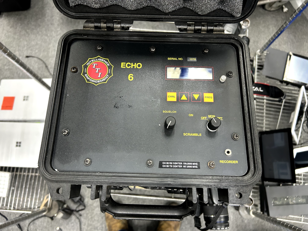 Tactical Technologies TTI ECHO-6 Surveillance VHF Repeater No AC Adapter