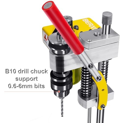 Mini Drill Press, Benchtop Drill Press, Portable Electric Drilling A-Regular