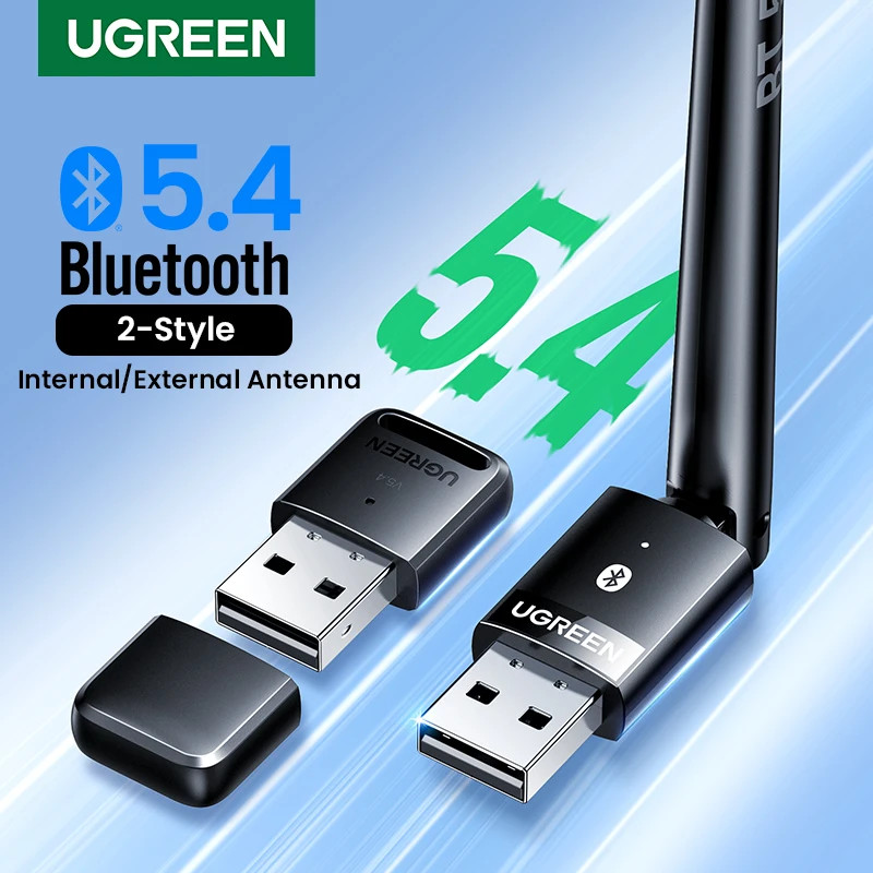 UGREEN USB Bluetooth 6.0 5.4 Adapter Dongle for PC Wireless Keyboard Mouse