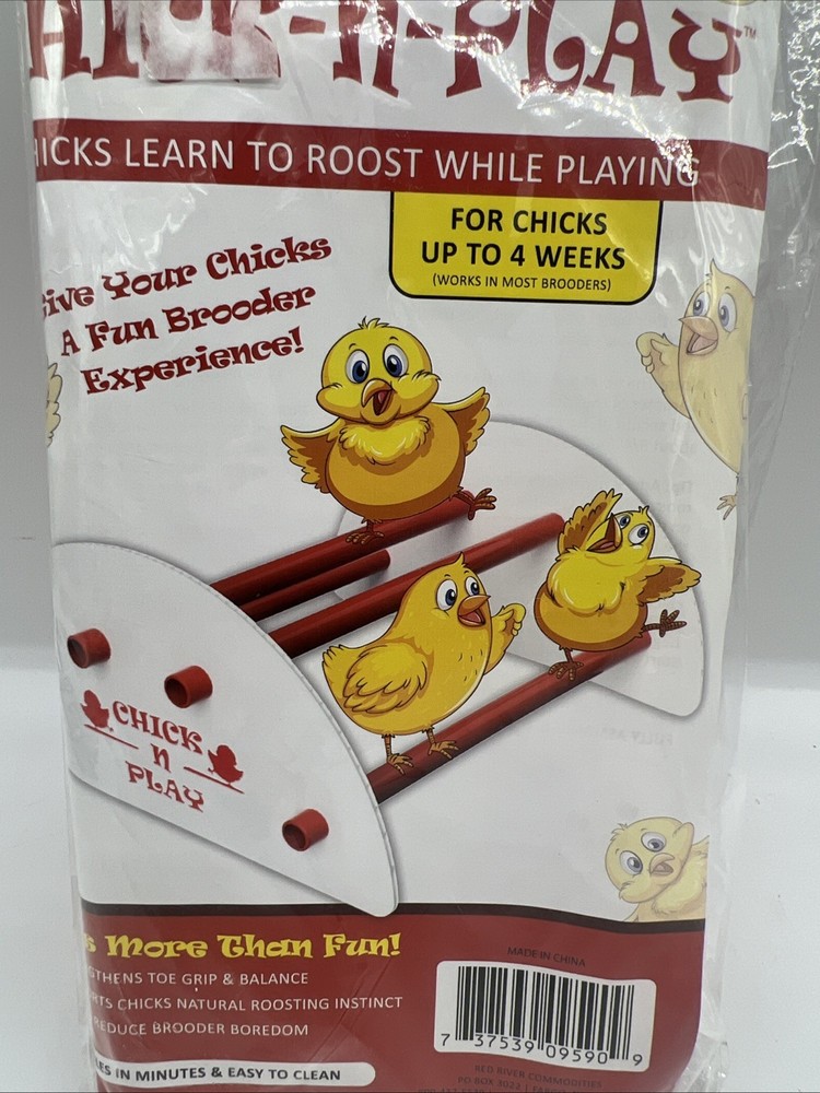 New Pecking Order Chick-N-Play Chicks Learning Tool Easy Setup Fun FreeS&H