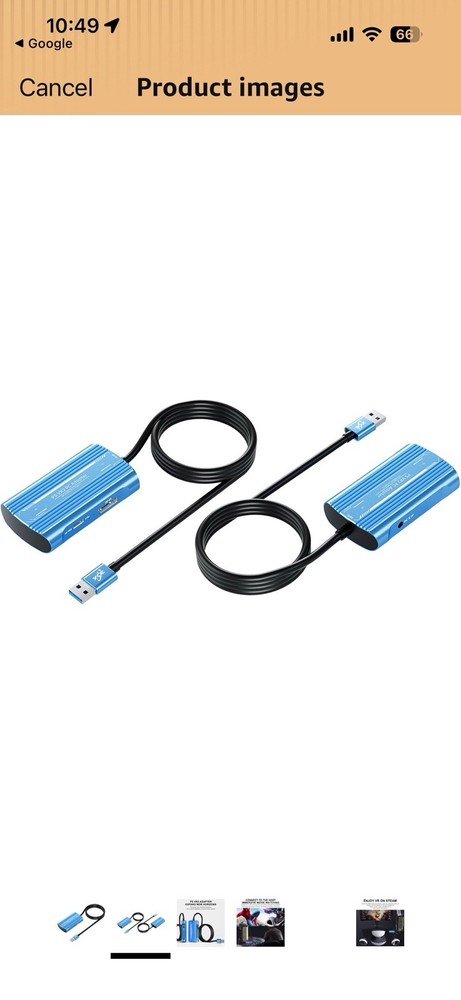 USB C AR/XR Smart Glasses Adapter PSVR2 for PS5
