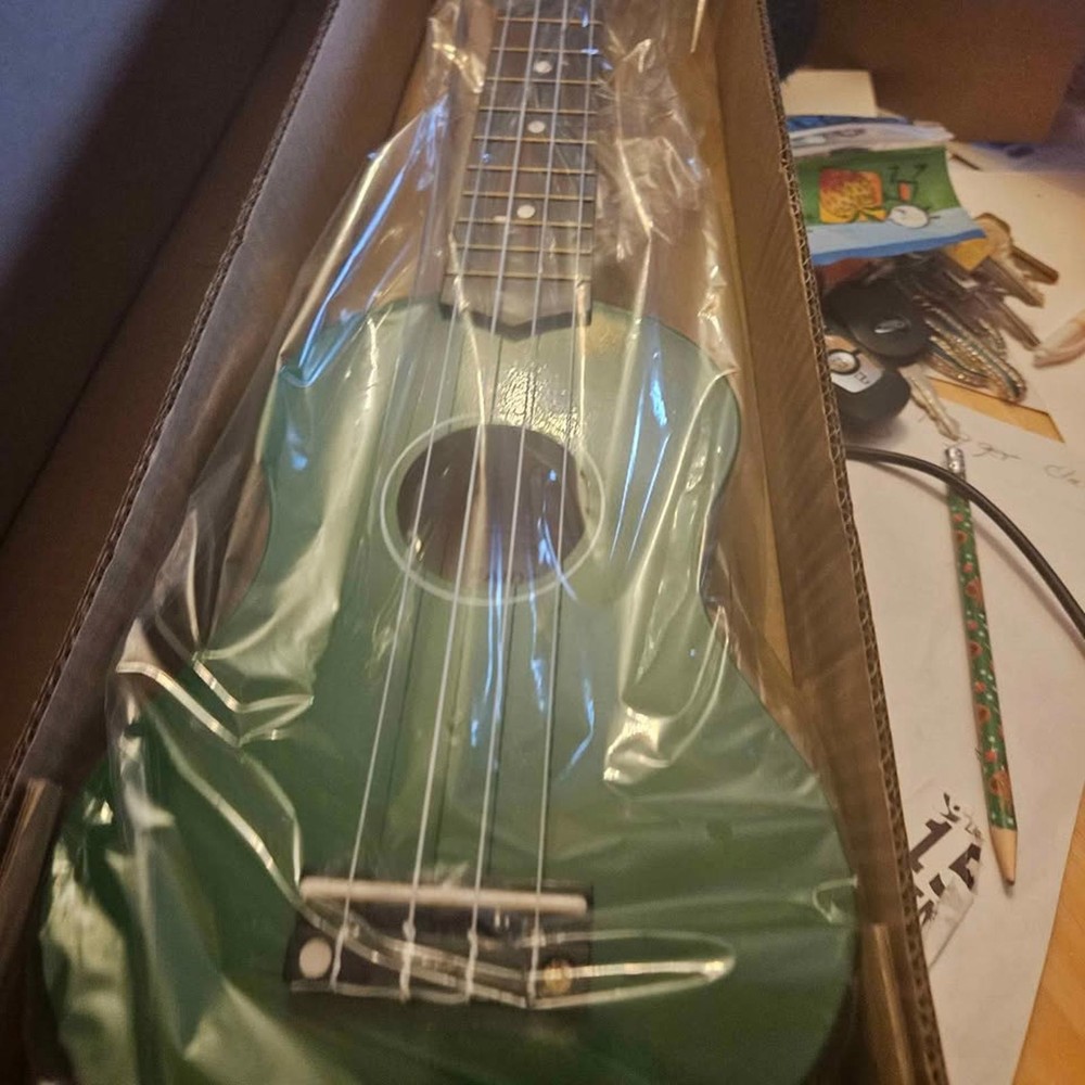 Green Ukulele