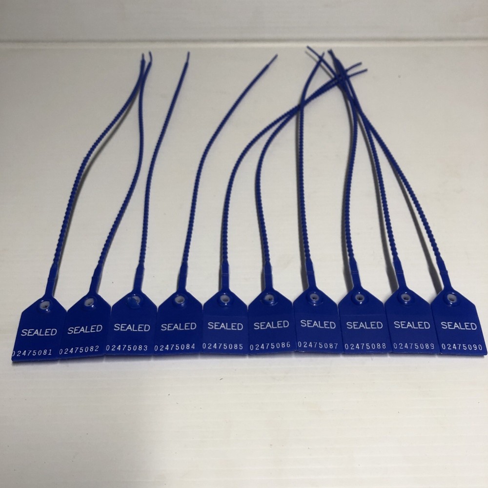 1000- Pull-Tight  Security Seals Numbered (C3AFL)