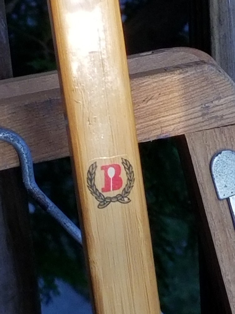 VINTAGE BANCROFT SQUASH RACQUET KING BAMBOO