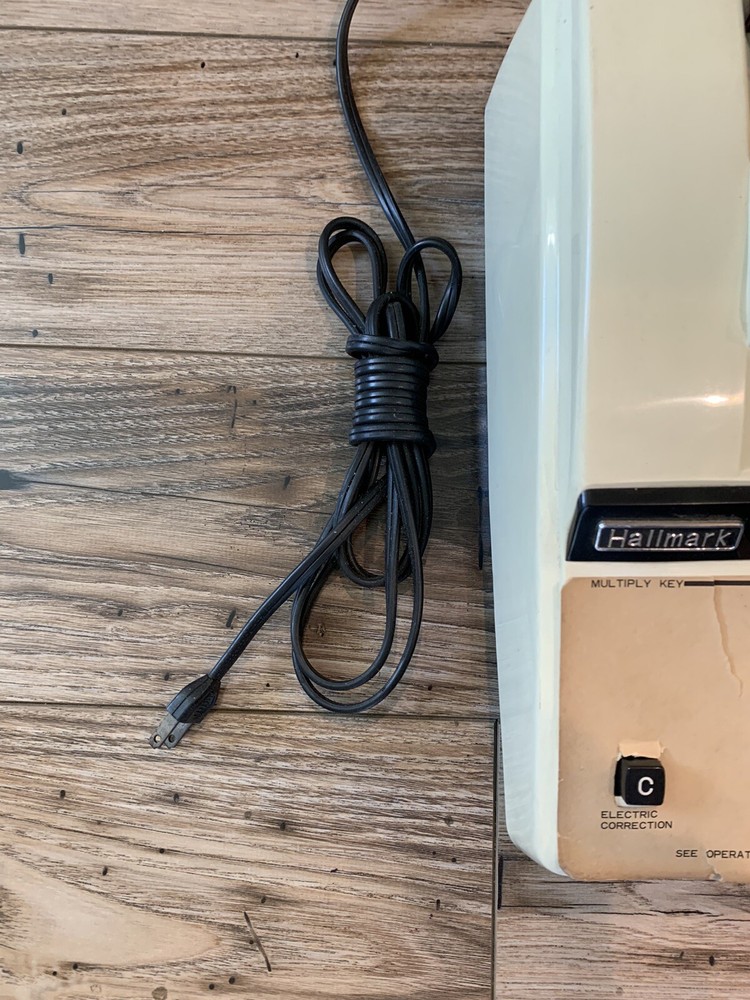 Sears Hallmark | 10 Key Electric Adding Machine | Model AM-890 | Works | Used