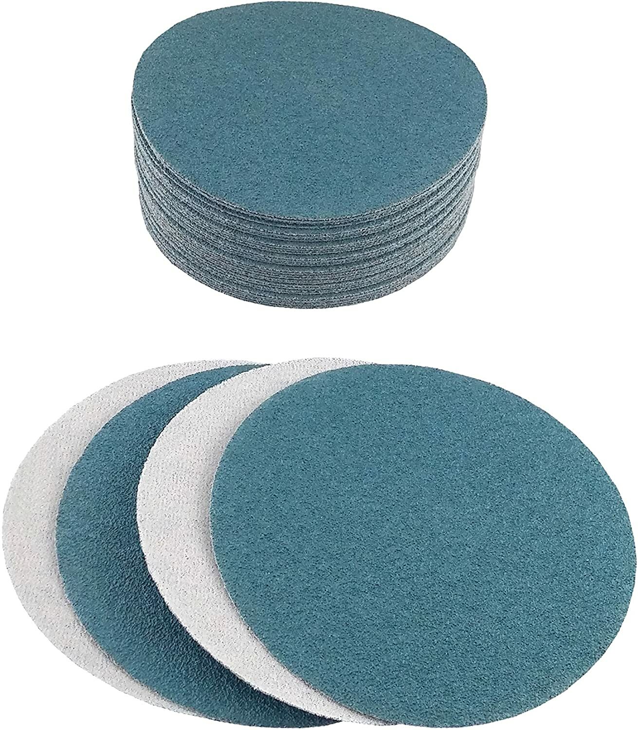 Starcke Premium 7 Inch Hook and Loop Sanding Discs Zirconia