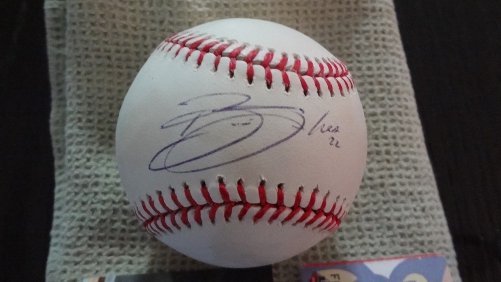 BRIAN SANCHES autographed baseball
