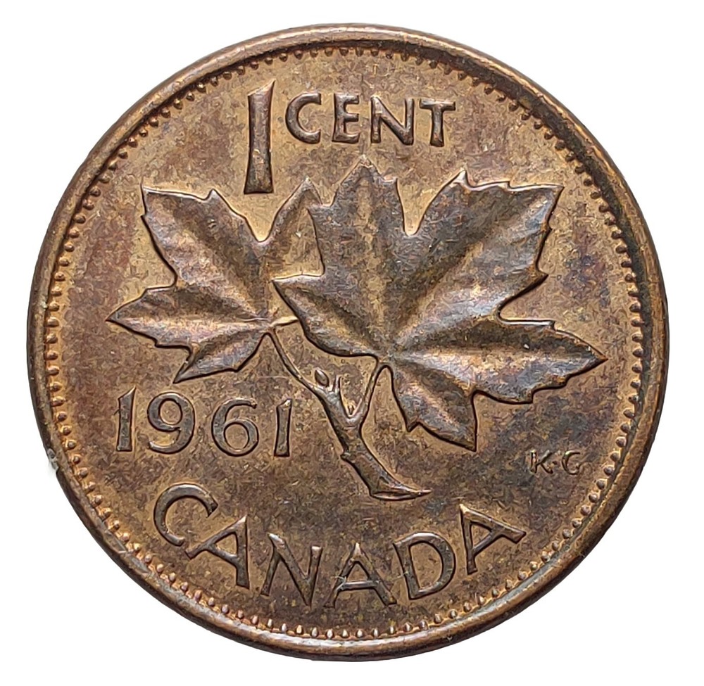 Canada 1 Cent 1961 Coin S92