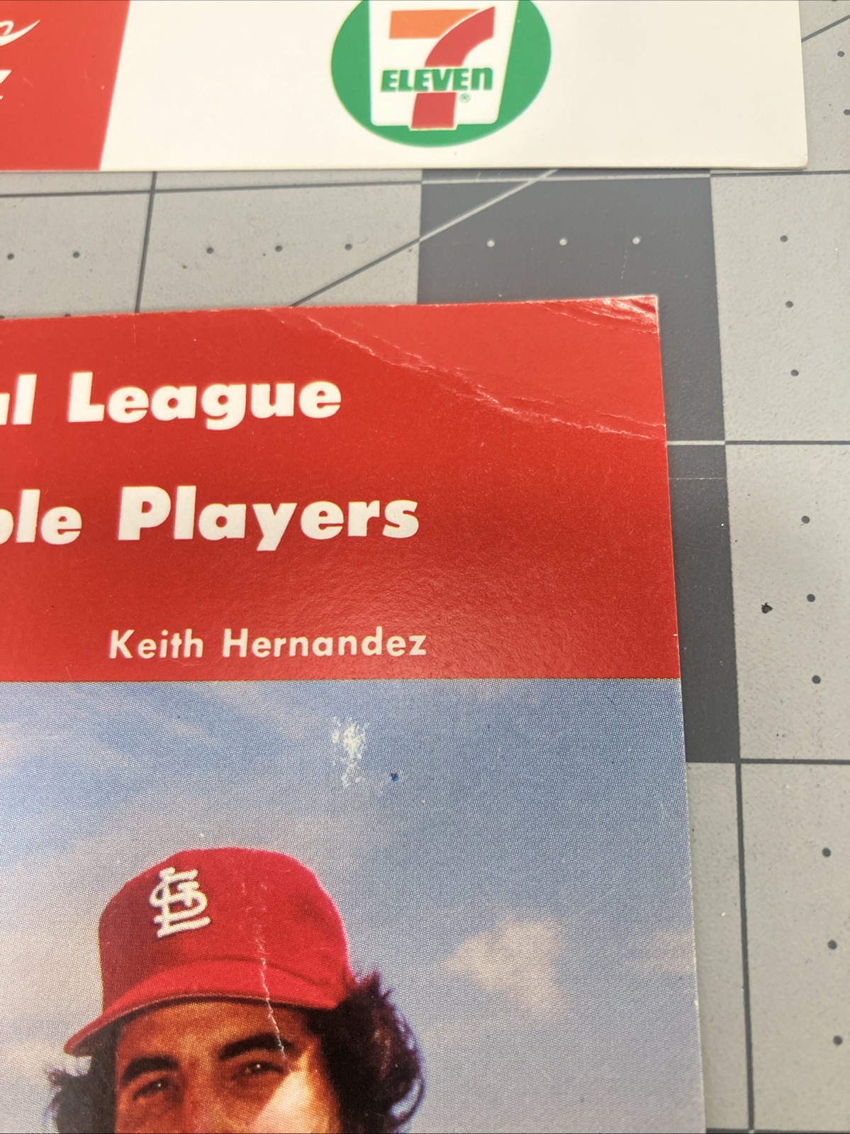 1979 NL Co-MVP Willie Stargell Keith Hernandez Coca-Cola 7-11 7x5 Card LOT OF 6