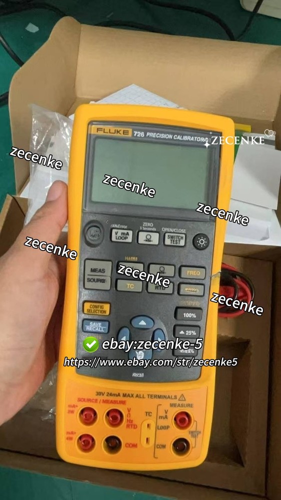95%NewFluke 726 Multifunction Process Calibrator Calibrated
