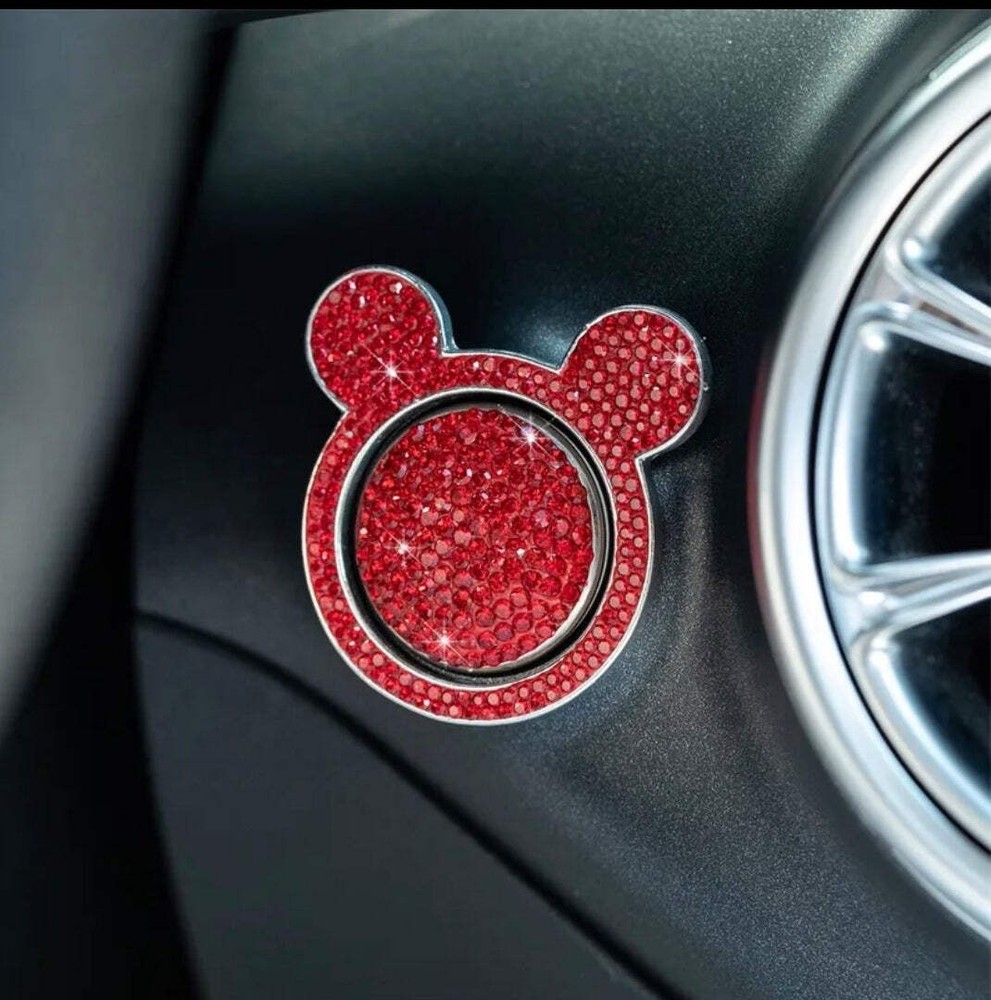 Mickey-Inspired Engine Start Button Full Cover