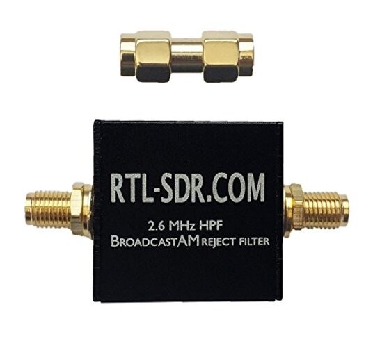 Broadcast AM Reject High Pass Filter (2.6 MHz HPF) by