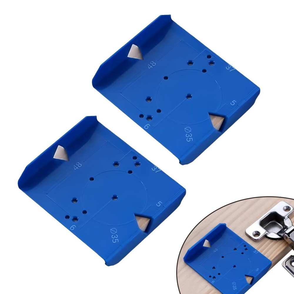 Cabinet Hinge Jig Set  35mm & 40mm Hidden Hinge Installation Tools