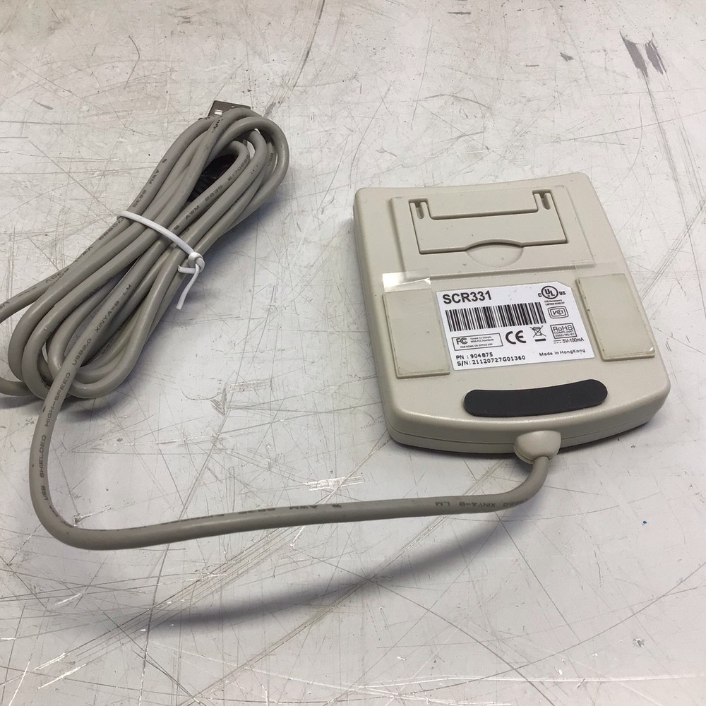 SCR331 SCM Microsystems USB Common Access Card Reader