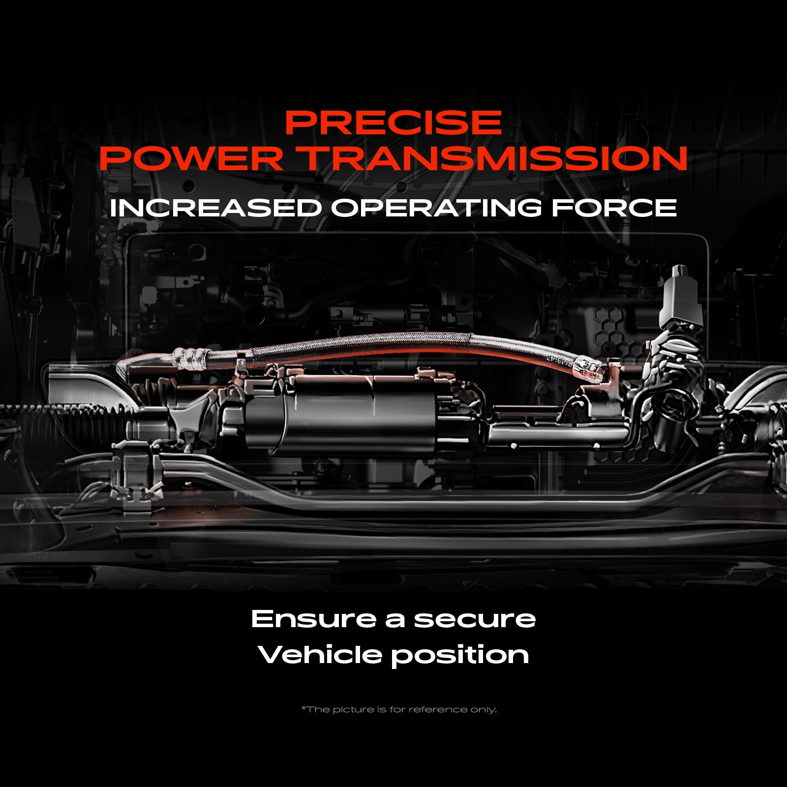 2x Rear Parking Brake Cable for Dodge Grand Caravan 2012-2020 Chrysler Ram 3.6L