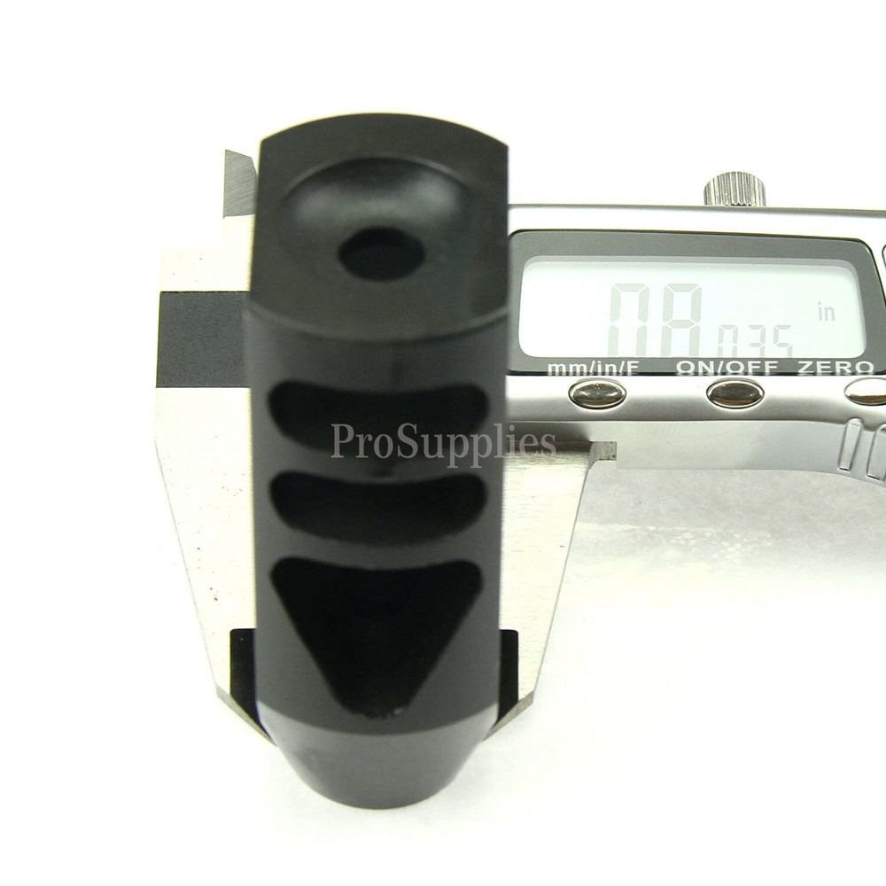 HOT! Tanker Style Muzzle Brake Triangular Baffl 1/2x28 Pitch for .223