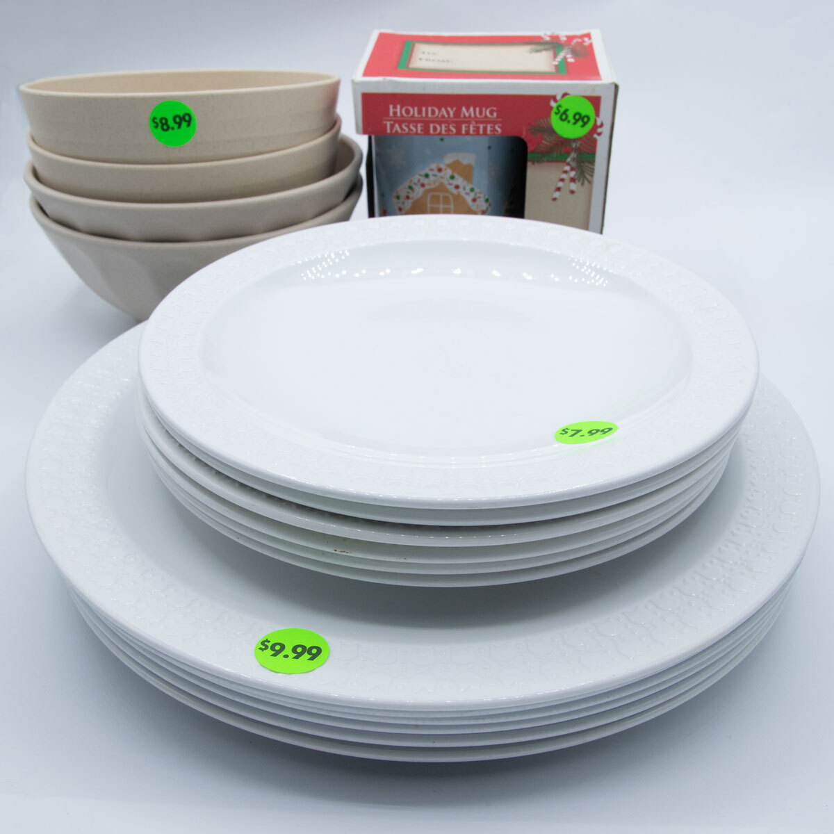 Fluorescent Pricing Stickers | 0.75" Inch Round - 500 Pack | Pick a Price