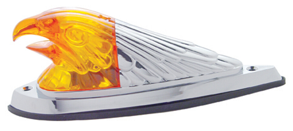 Illuminated Eagle's Head Cab Light - Amber