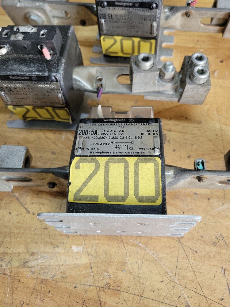1 Westinghouse Type CBT Current Transformer 7524A92G07