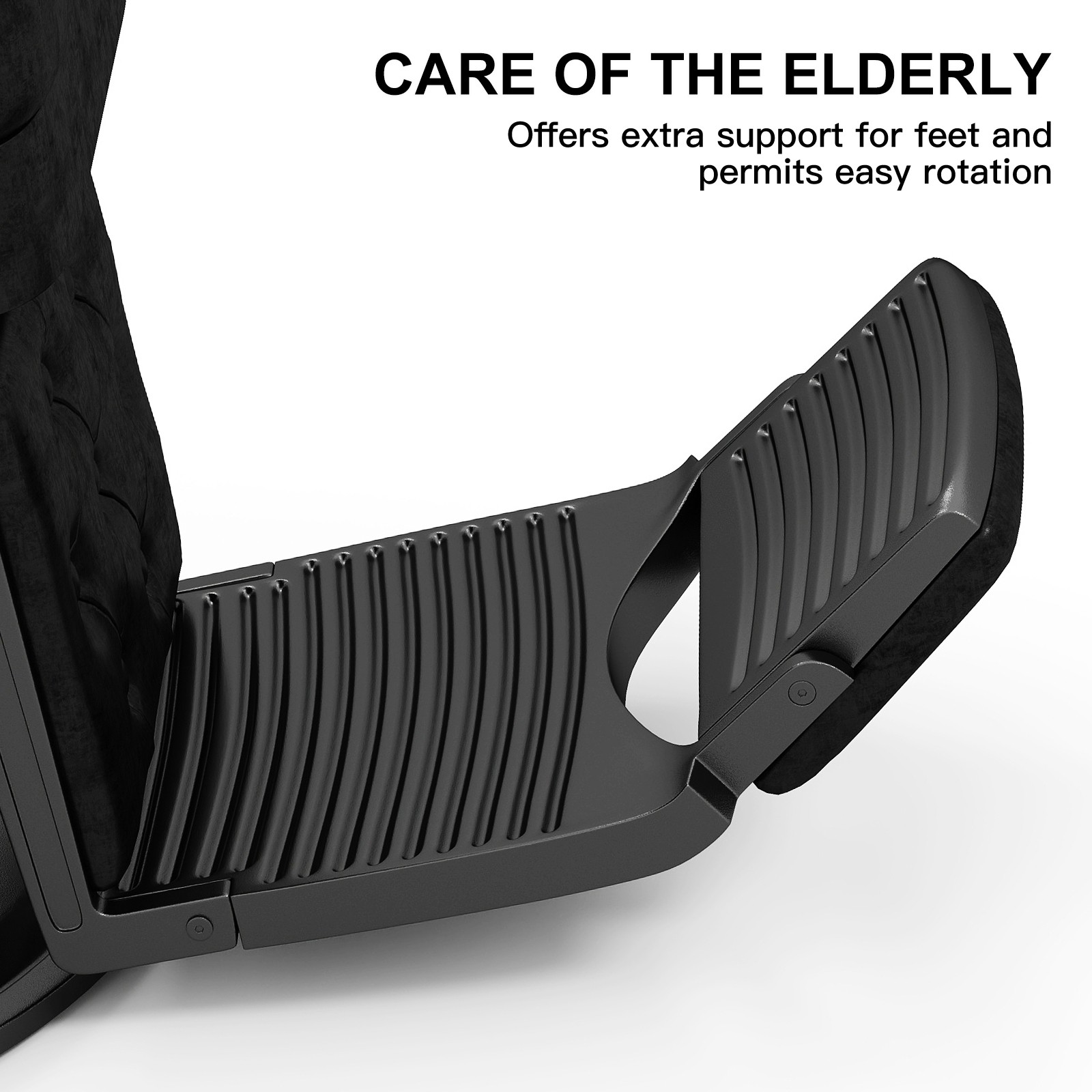 Black Recline All Purpose Vintage Barber Chair Hydraulic Heavy Duty Salon Beauty