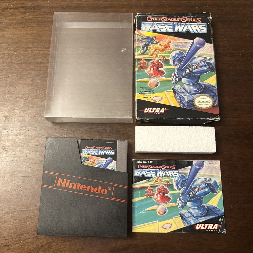 Base Wars (Nintendo NES) Complete - Tested - Authentic