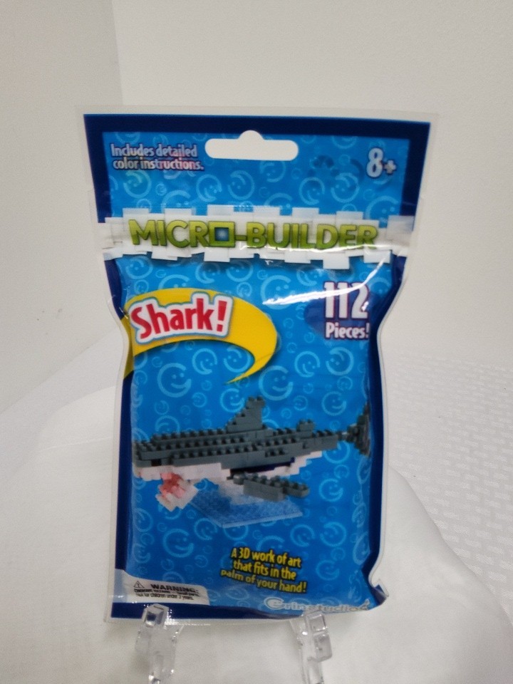 Micro Builder - Shark! (New, 112 Pieces)