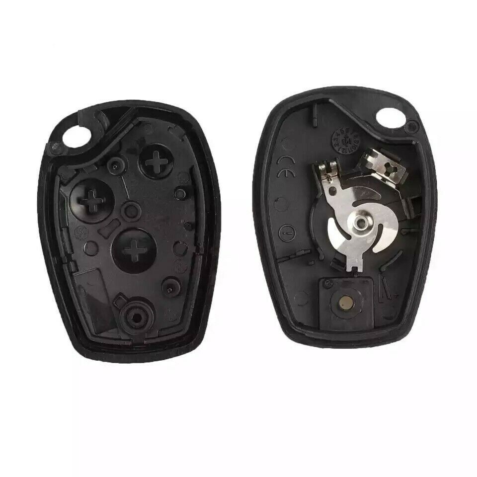 Compatible 3 Button Shell For Renault Clio Modus Smart 453 Flat Blade