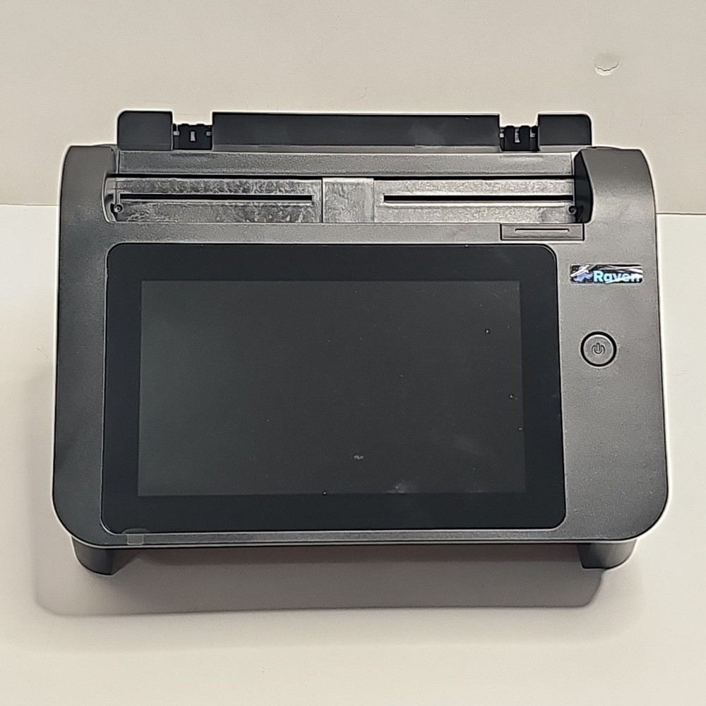 Raven Original 2nd Gen Duplex Document Scanner 8" Touchscreen In Box With Cords