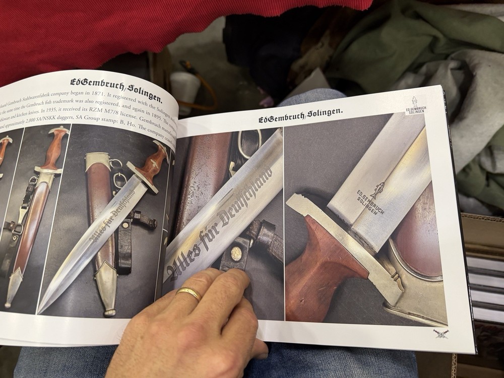 Outstanding WW2 SA NSKK Dagger Reference Book. Over 300 Pages Hardbound