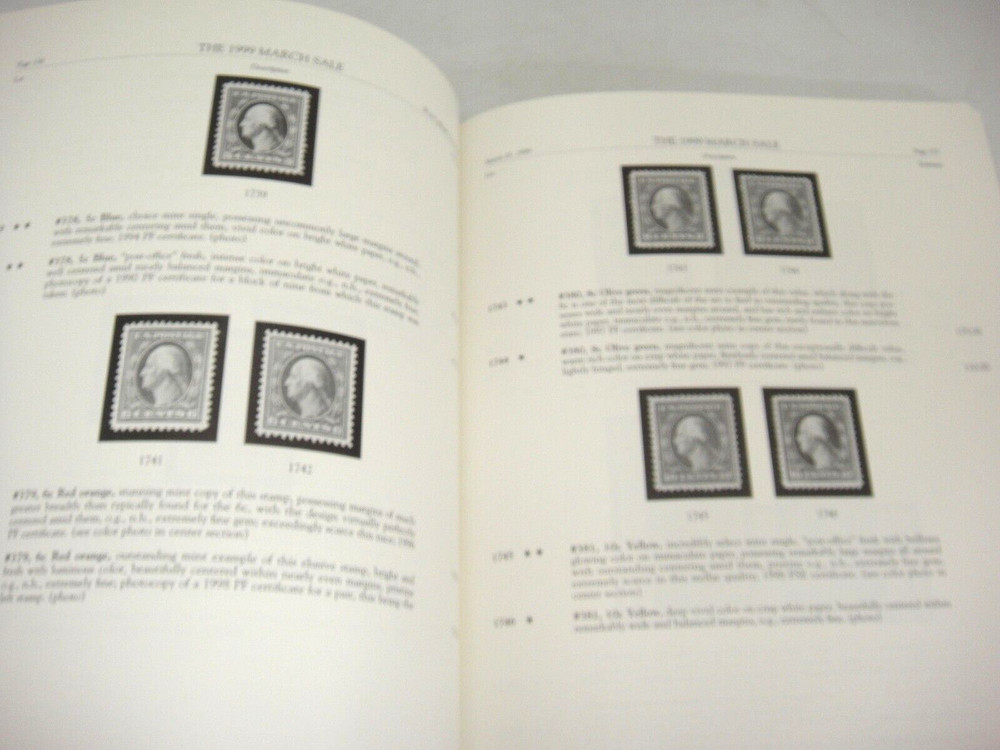 Ivy Mader Stamp Auction Catalog 1999 William Head Estate Zeppelin Confederate