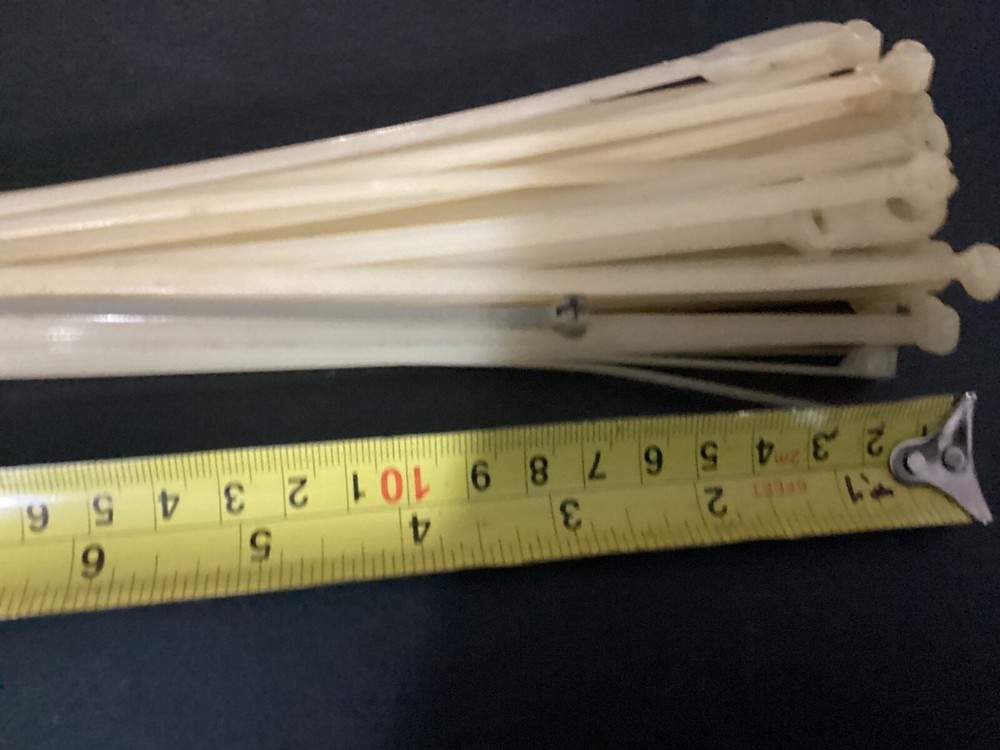 Lot of Assorted Size Plastic Wire Cable Ties