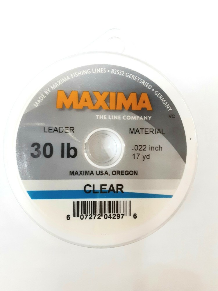 Maxima Leader 27yd Spool Clear
