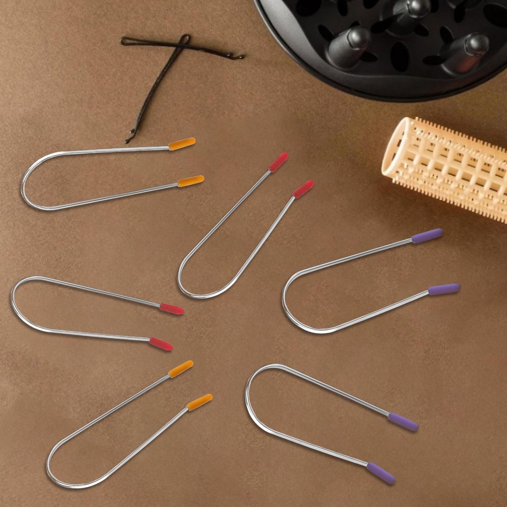 24 Pack Hot Curler Clips Replacement Kit for Electric Rollers Securing Pins