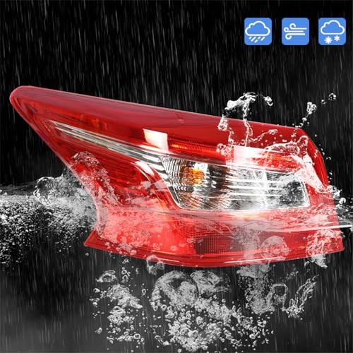 Rear LeftTail Light Assembly Replacement for Sentra 2016-2018 Outer Driver Side