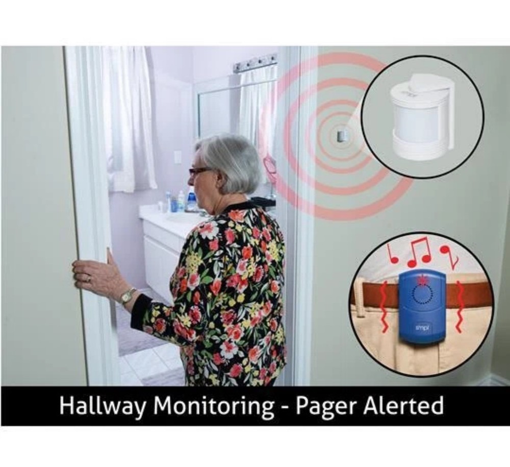 SMPL Wander Alert Add-On Motion Sensor New