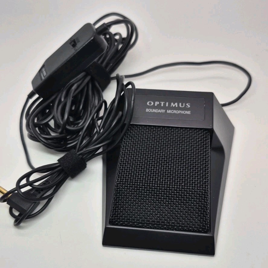 Optimus Omnidirectional High-Sensitivity Boundary Microphone Model 33-3022