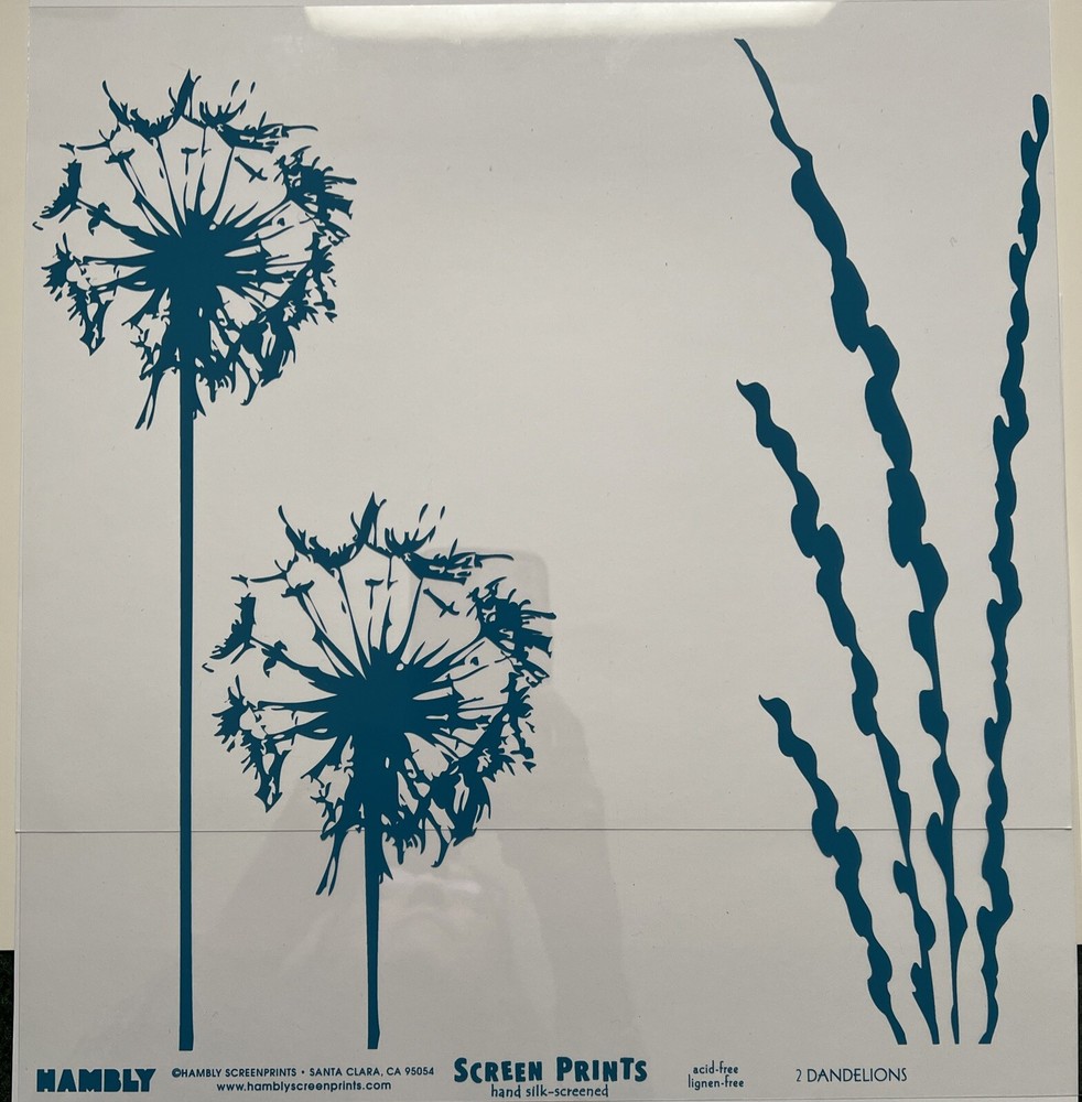 Hambly Screen Prints Overlays New-5 Diff Ones 12x12