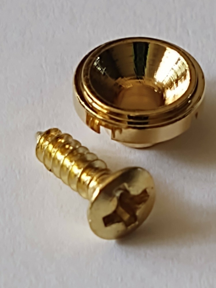 Vintage Style Button String Retainer Tree for Telecaster - Gold