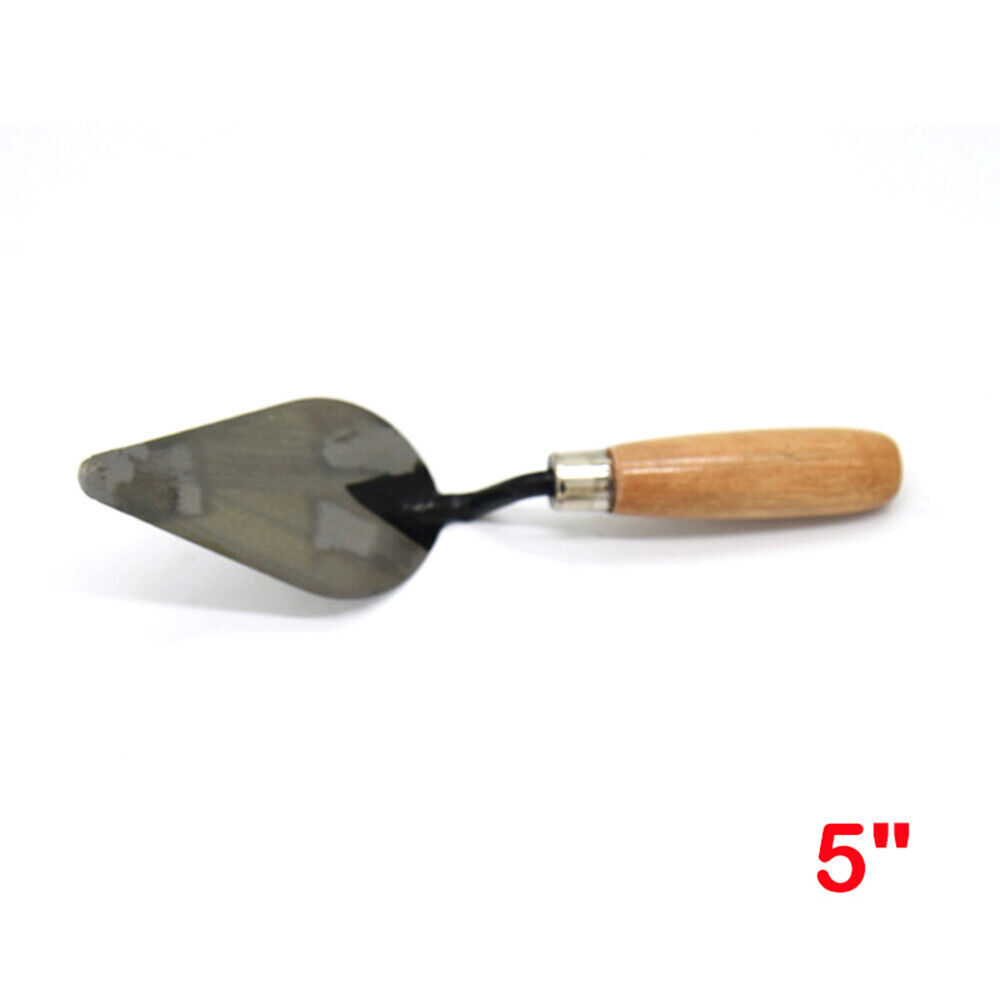Silverline 1pc Margin Trowel Set Wooden Handle Plasterers Corner Plastering Tool