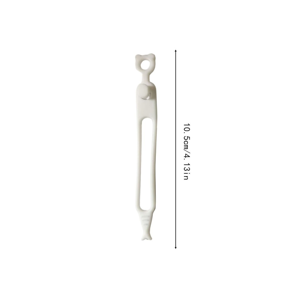 Data Organizer Reusable Elastic Silicone Ties Cord Multipurpose Wire Management