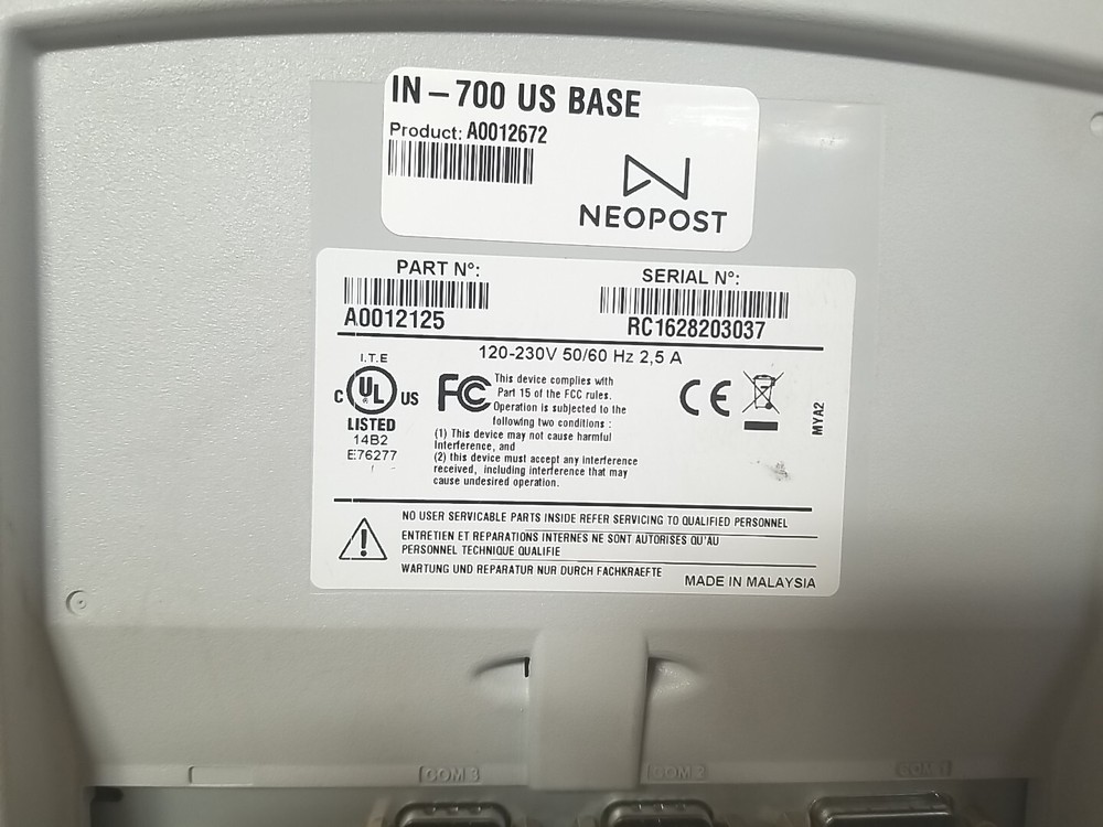 Neopost IN-700 A0012125 Digital Mailing Machine. *READ⬇️*